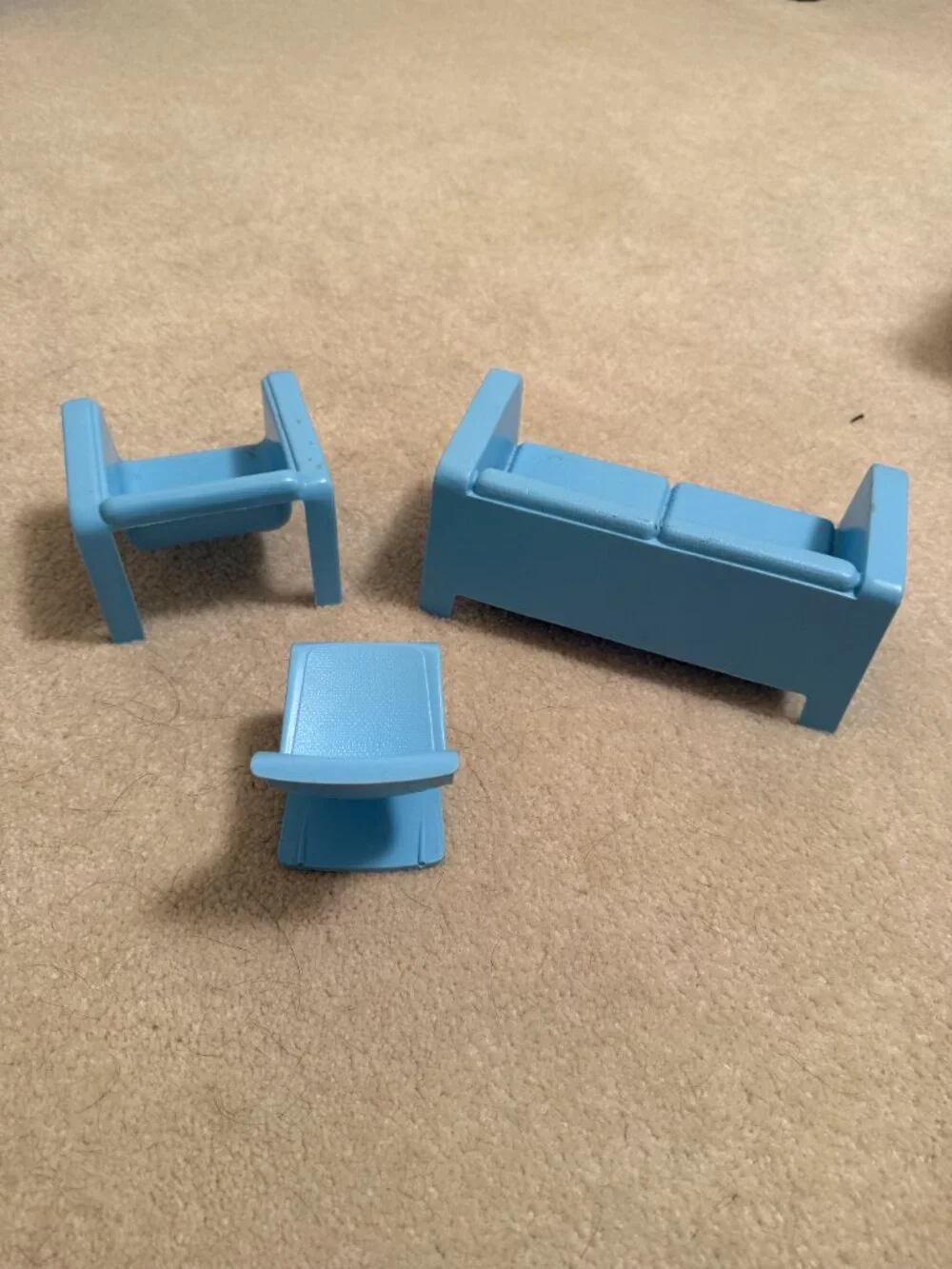 Mattel piece blue
